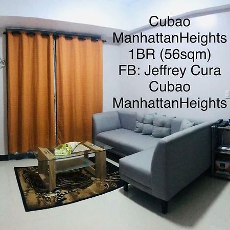 Cubao Manhattanheights Unit 7Ef Tower B, 1Br مانيلا المظهر الخارجي الصورة