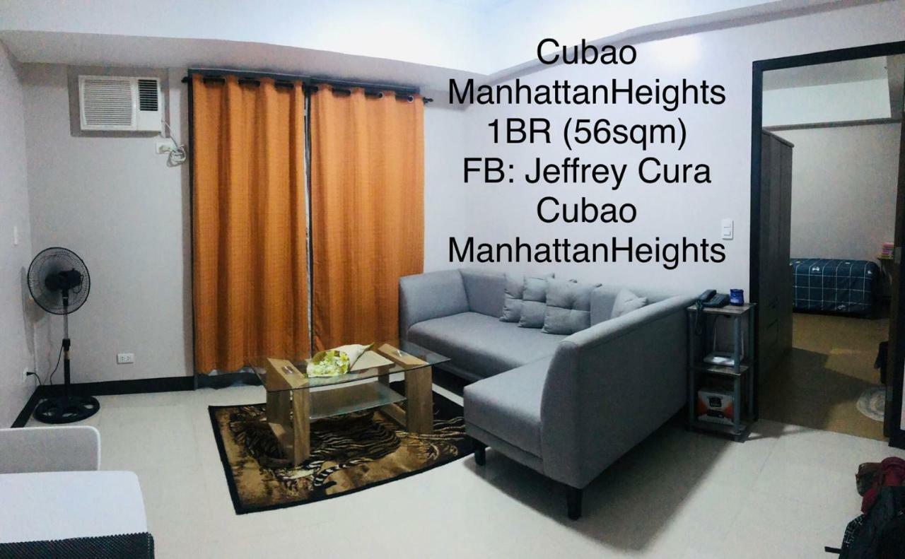 Cubao Manhattanheights Unit 7Ef Tower B, 1Br مانيلا المظهر الخارجي الصورة